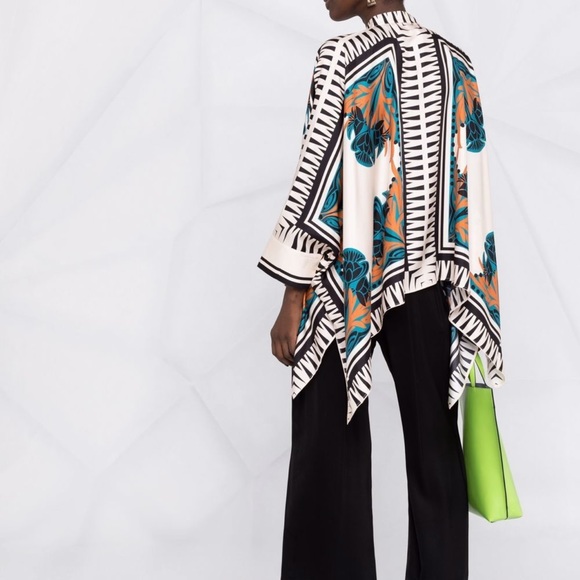 LA DoubleJ Shirt. Silk/Size-M - Picture 7 of 8